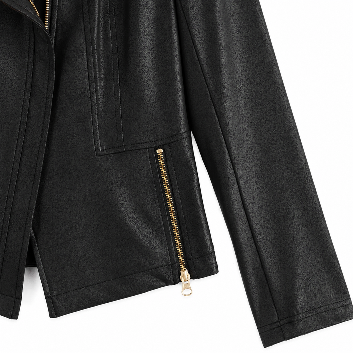 Liquid Leather™ Signature Jacket - Black | Clara Sunwoo