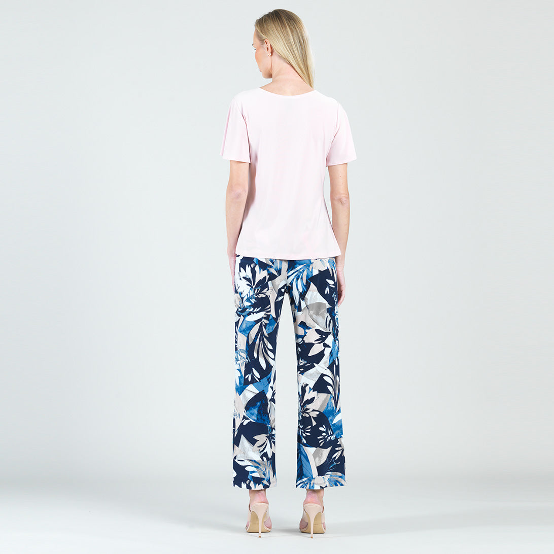 Side Cinched Flounce Sleeve Top - Rose - Final Sale! | Clara Sunwoo