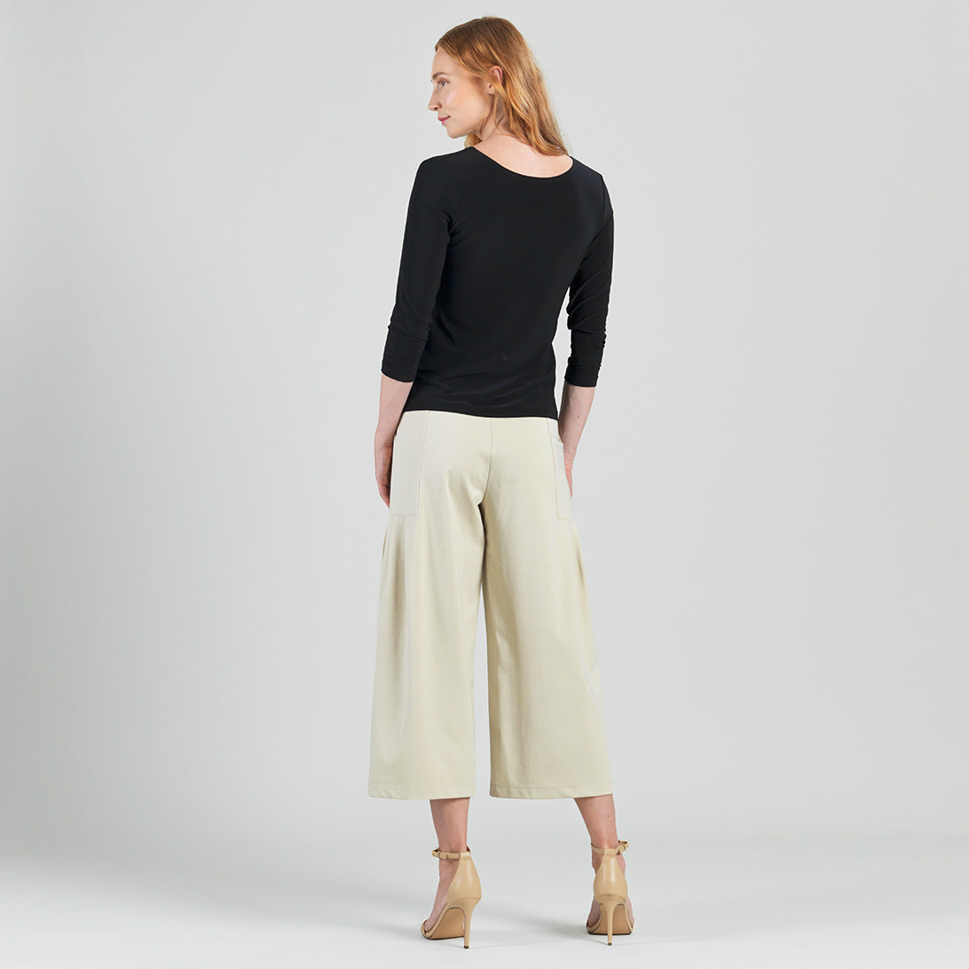 Reversible Back Tie Top - Black - Final Sale | Clara Sunwoo