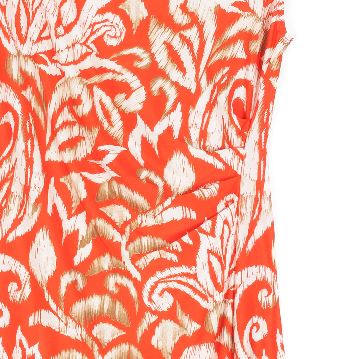 Butter Knit - Side Slit Midi Dress - Paisley Lotus - Final Sale! | Clara Sunwoo