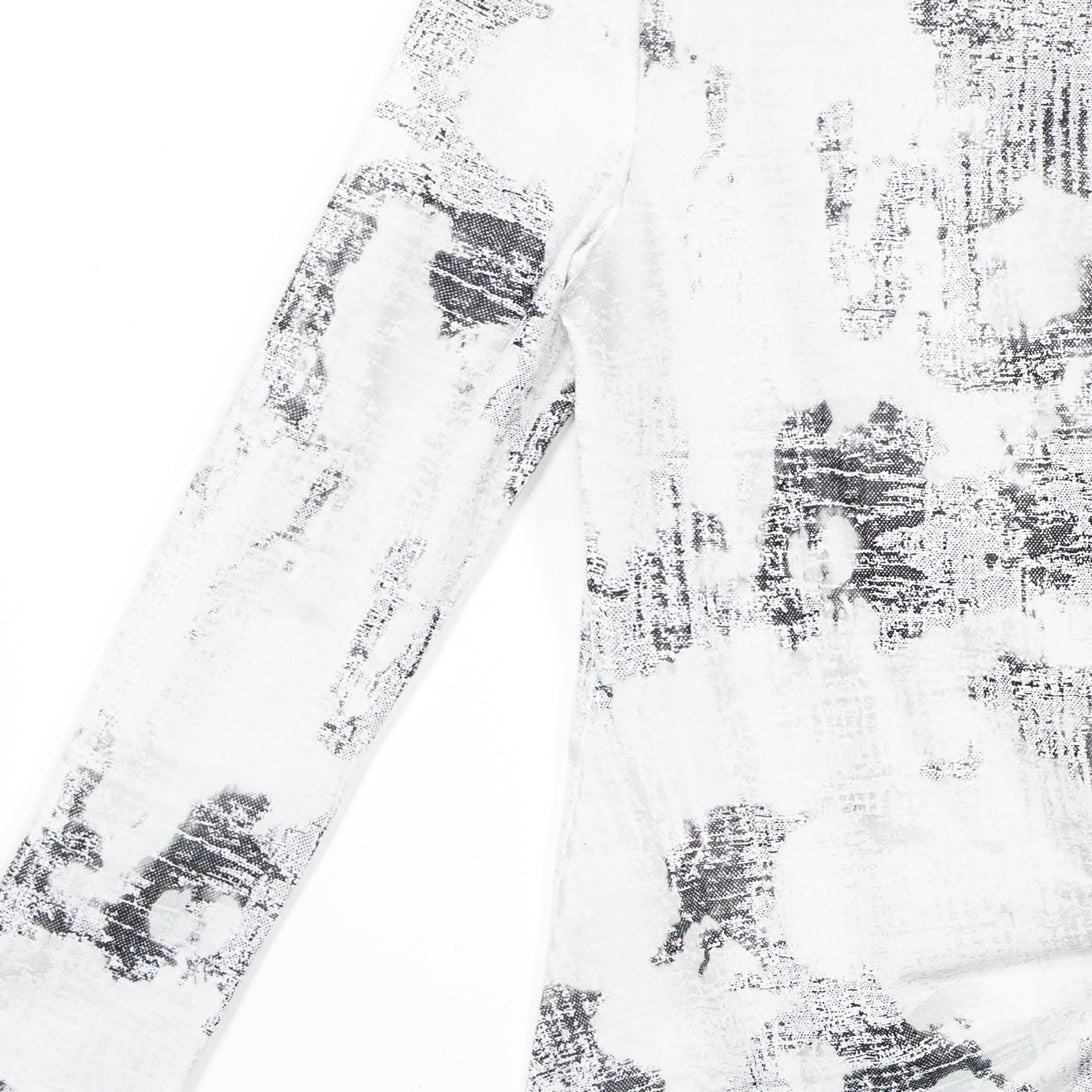 Foil Knit - Side Tie Waist Top - Abstract Marble - Final Sale! | Clara Sunwoo