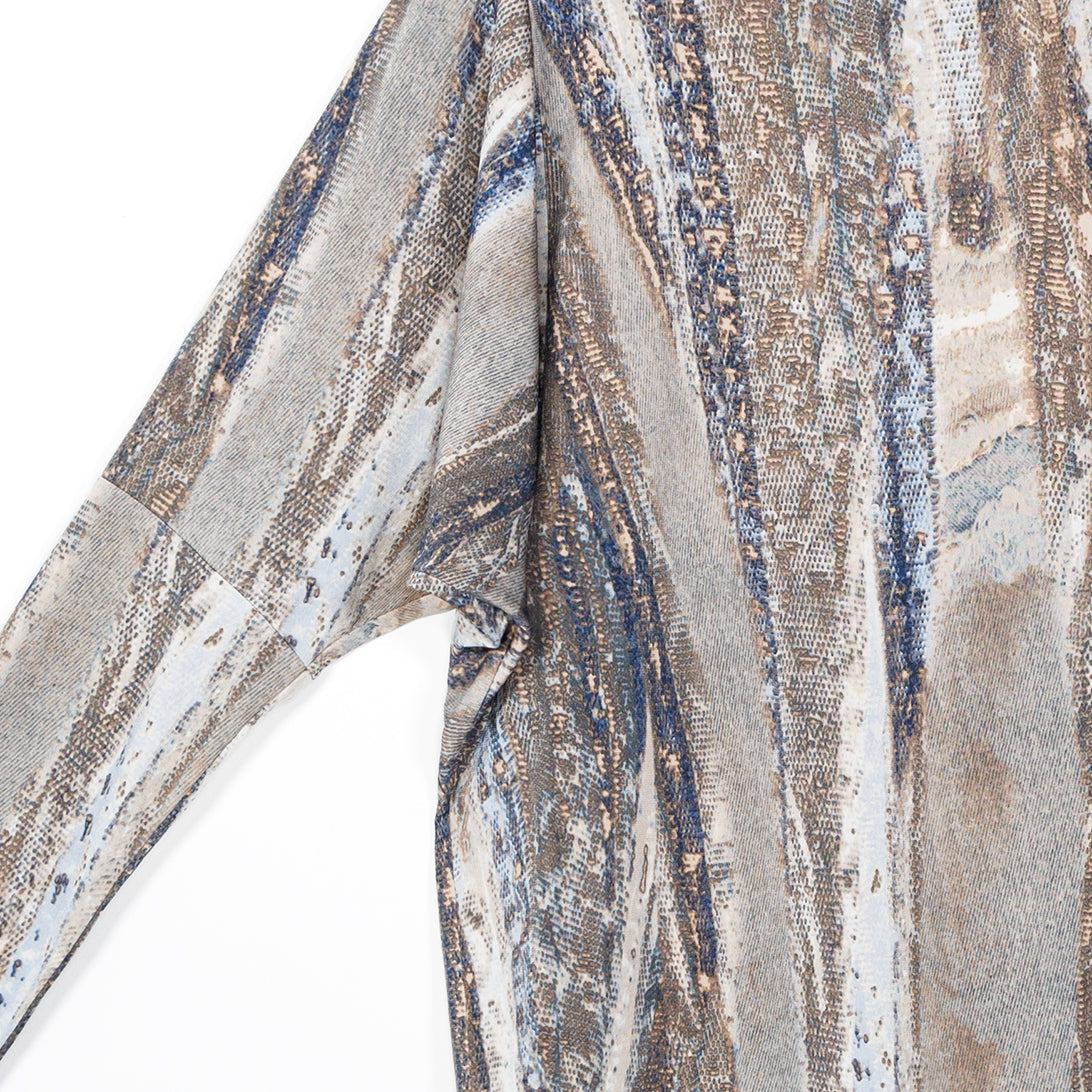 Dolman Sleeve Top - Python Taupe - Final Sale! | Clara Sunwoo