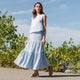 Powder Blue-Cotton