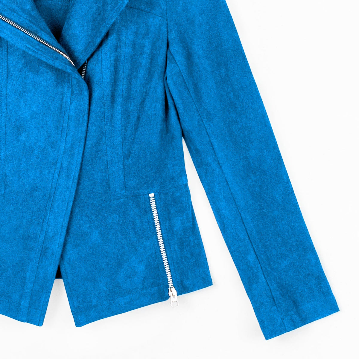 Soft Suede - Signature Jacket - French Blue | Clara Sunwoo