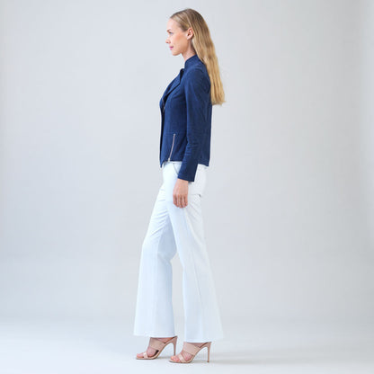 Soft Suede - Signature Jacket - Navy | Clara Sunwoo