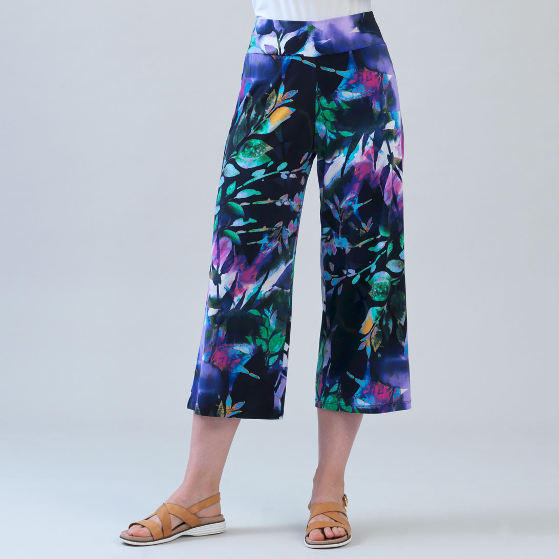 Signature Modern Gaucho Pant - Floral Dream - Limited Sizes | Clara Sunwoo