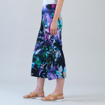 Signature Modern Gaucho Pant - Floral Dream - Limited Sizes | Clara Sunwoo