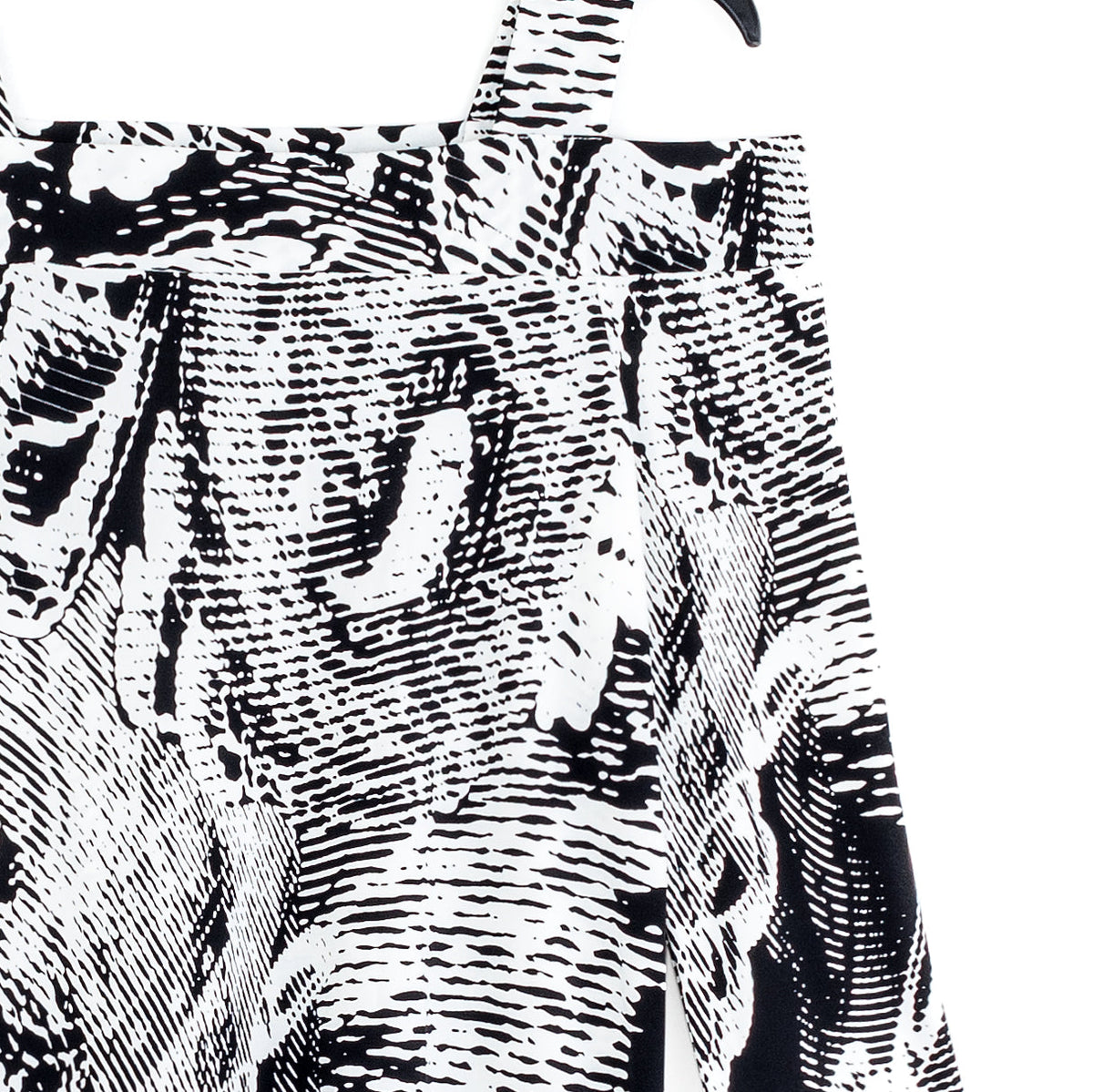 Signature Cold Shoulder Top - Abstract Etch | Clara Sunwoo