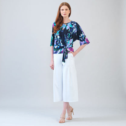 Signature Side Tie Top - Floral Dream | Clara Sunwoo