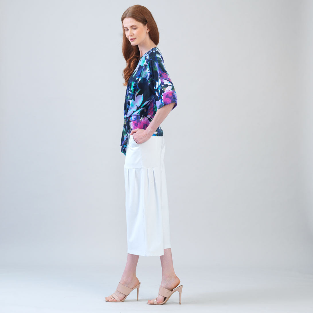 Signature Side Tie Top - Floral Dream | Clara Sunwoo