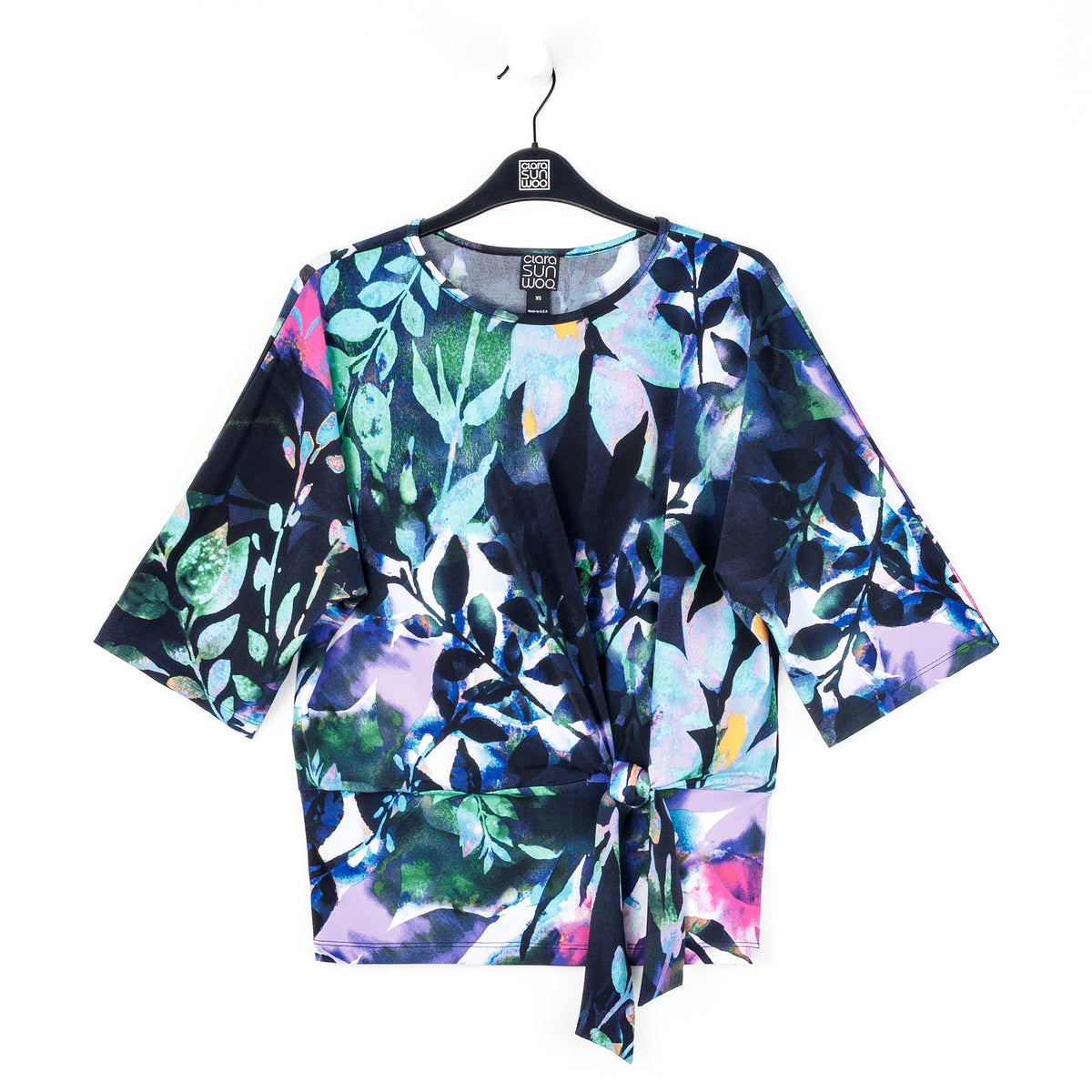 Signature Side Tie Top - Floral Dream | Clara Sunwoo