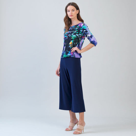 Scoop Neck Half Sleeve Top - Floral Dream - Limited Sizes | Clara Sunwoo