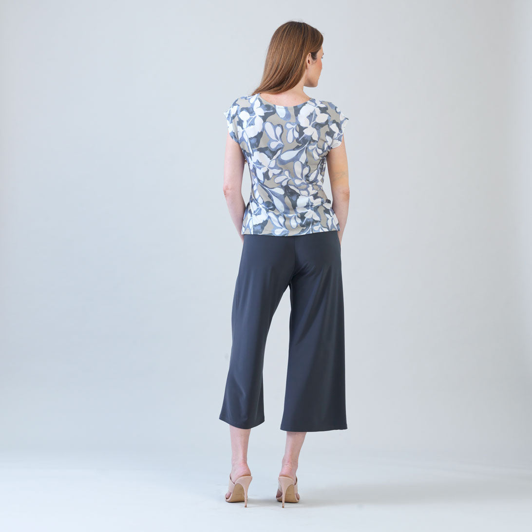 Slant Sleeve Side Tie Top - Orchid Veil - Final Sale | Clara Sunwoo