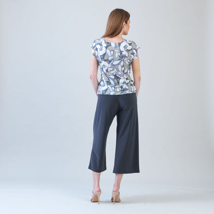 Slant Sleeve Side Tie Top - Orchid Veil - Final Sale | Clara Sunwoo