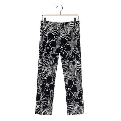 Crepe Knit - Signature Pull-On Capri - Orchid Sketch - Final Sale | Clara Sunwoo