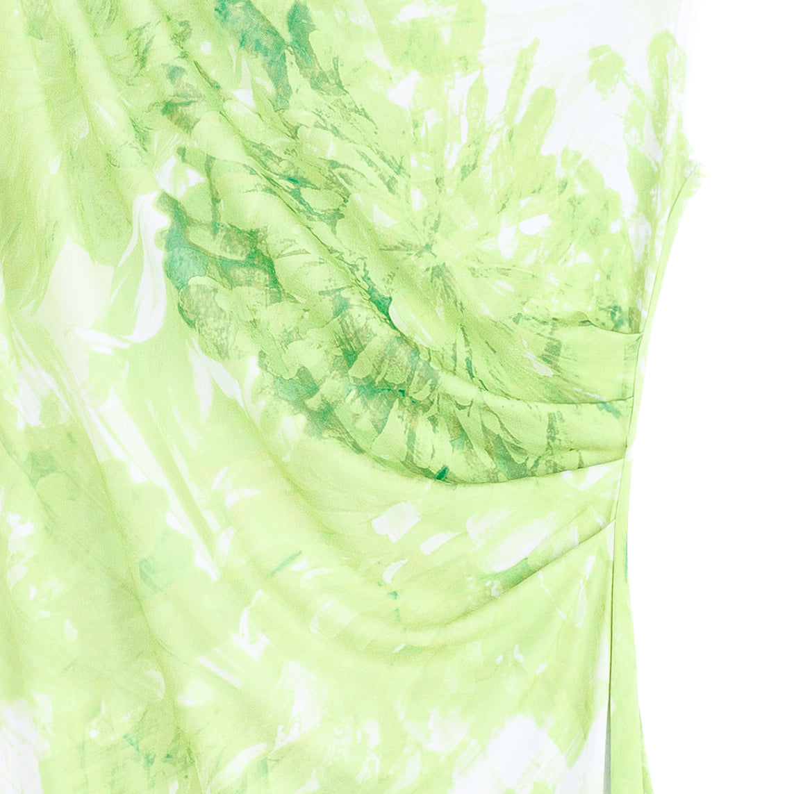 Signature Side Slit Midi Dress - Floral Citrus - Final Sale | Clara Sunwoo
