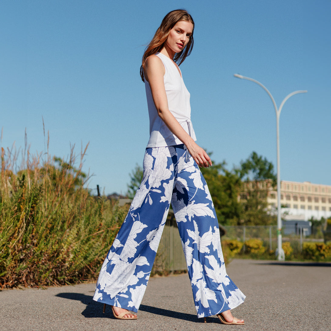Butter Knit - Palazzo Pant - Mum Sketch - Final Sale | Clara Sunwoo