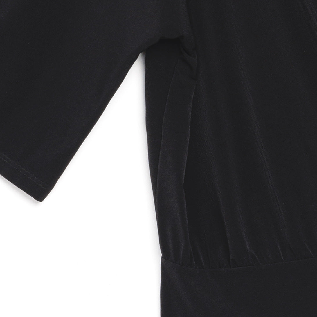 Signature Side Tie Top - Black | Clara Sunwoo