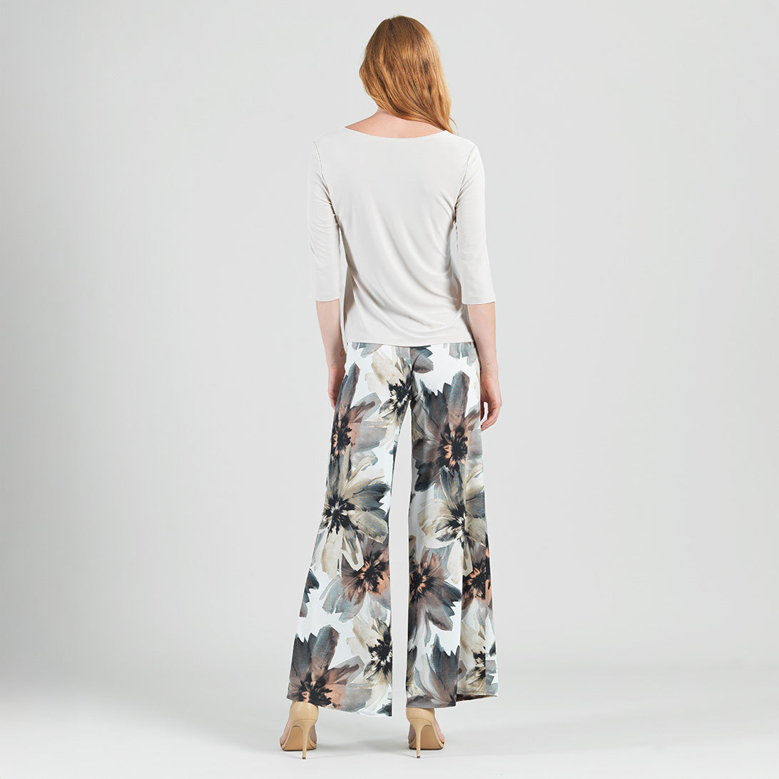 Scoop Neck Half Sleeve Top - Bone | Clara Sunwoo