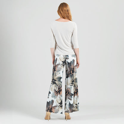 Scoop Neck Half Sleeve Top - Bone | Clara Sunwoo