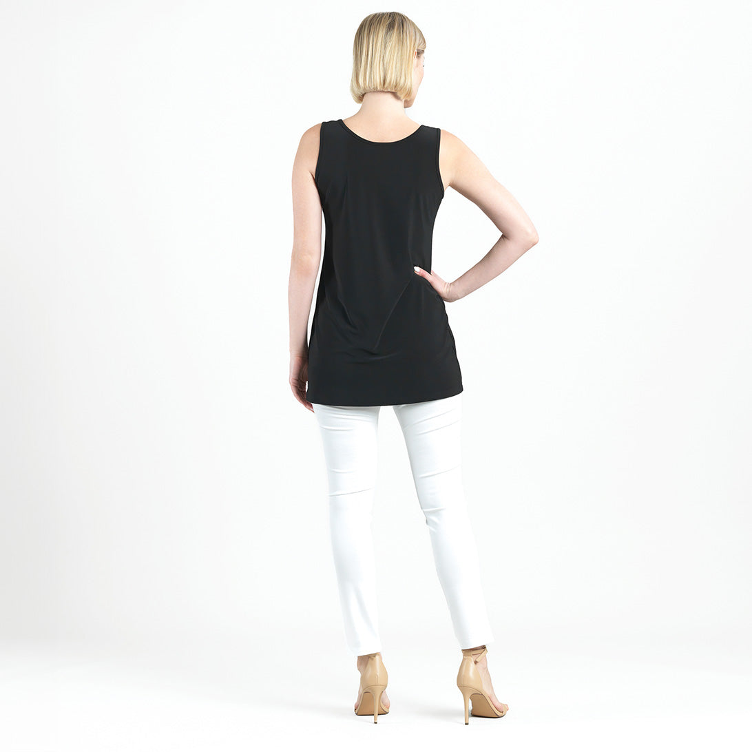 Signature Tunic-Length Tank - 2 Colors | Clara Sunwoo