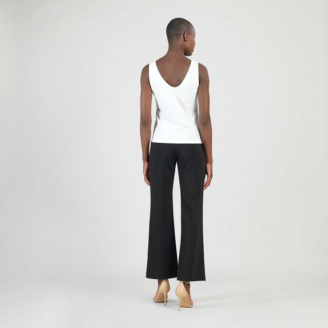 Reversible U or V Neckline Tank - 3 Colors | Clara Sunwoo
