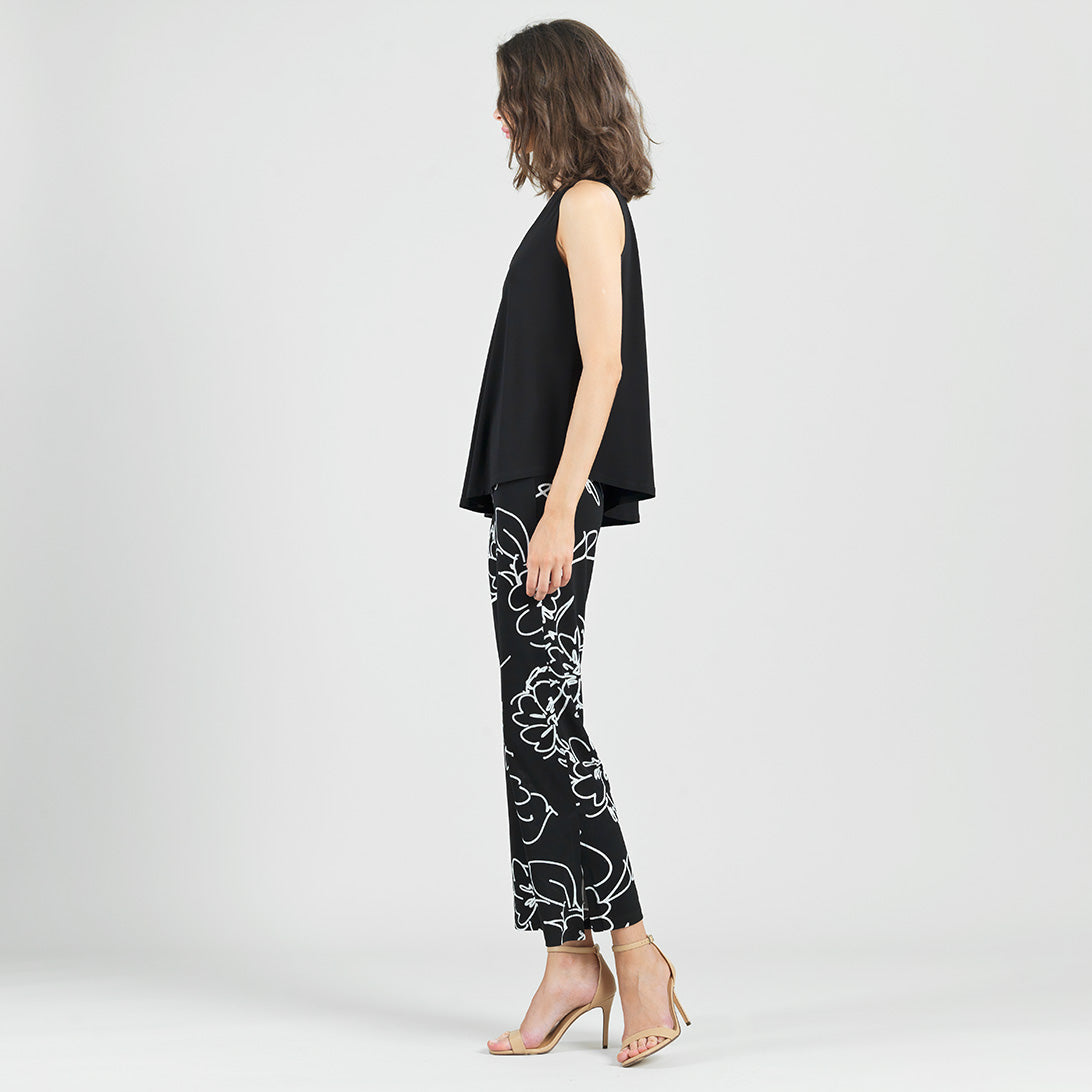 Asymmetrical Tunic Tank - Black - Final Sale | Clara Sunwoo