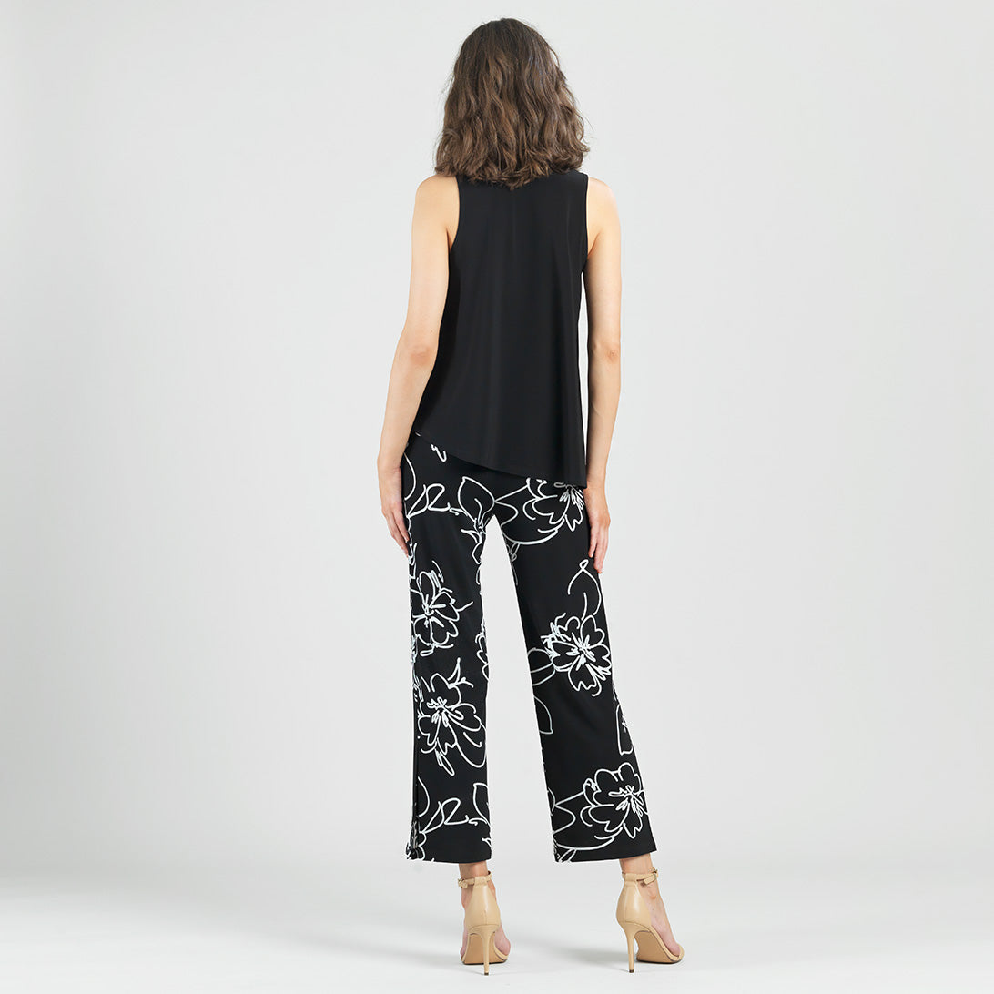 Asymmetrical Tunic Tank - Black - Final Sale | Clara Sunwoo
