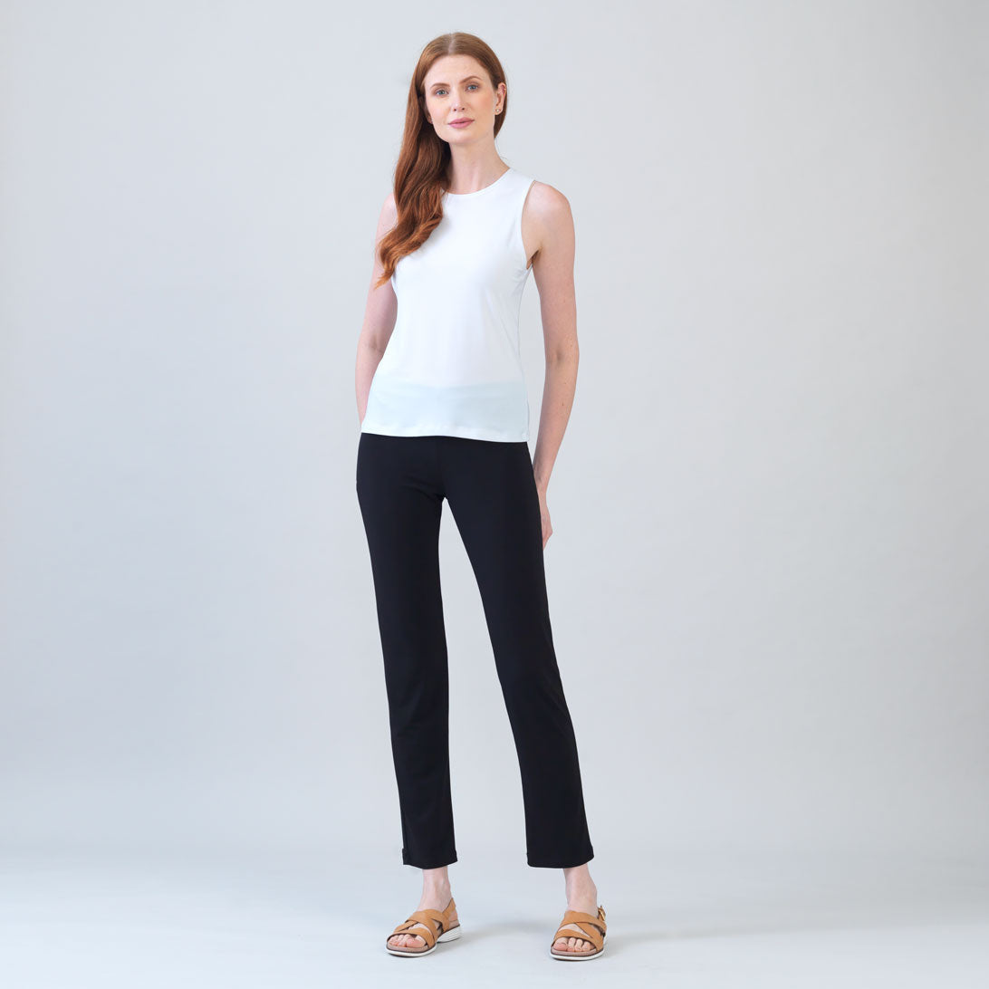 Modern Jewel Neck Tank - 5 Colors | Clara Sunwoo