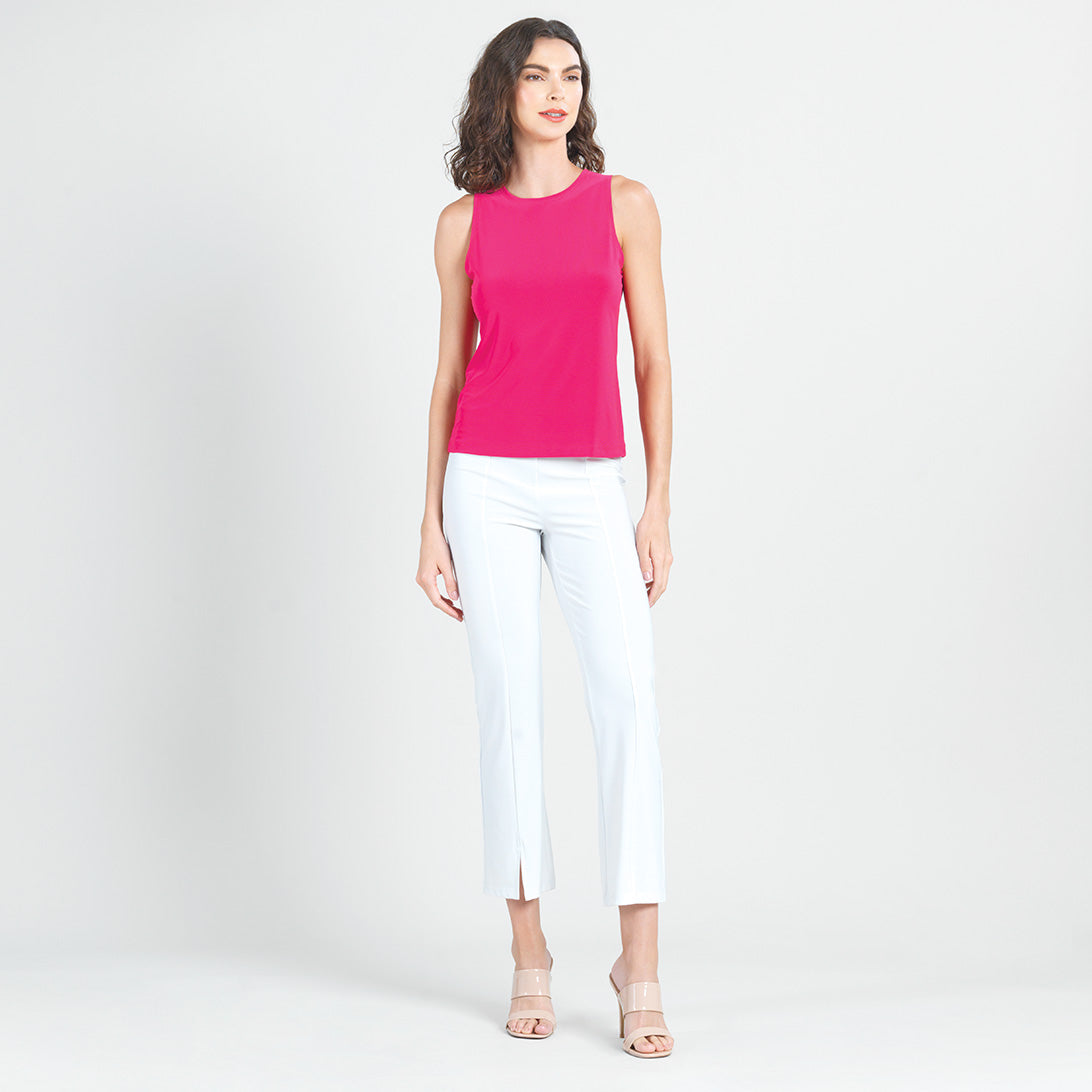 Modern Jewel Neck Tank - 5 Colors | Clara Sunwoo