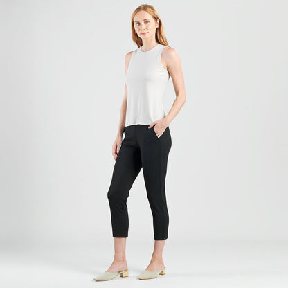 Modern Jewel Neck Tank - 5 Colors | Clara Sunwoo