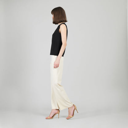 Modern Jewel Neck Tank - 5 Colors | Clara Sunwoo