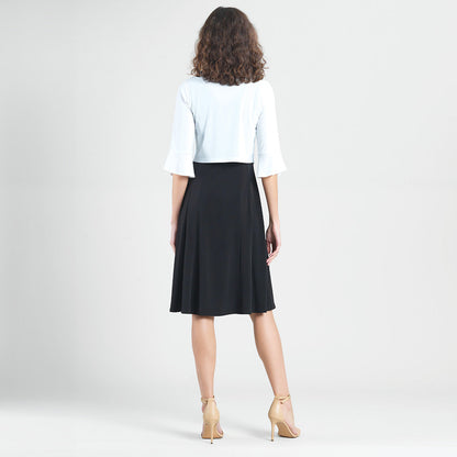 Tulip Cuff Shrug - White - Limited Sizes | Clara Sunwoo