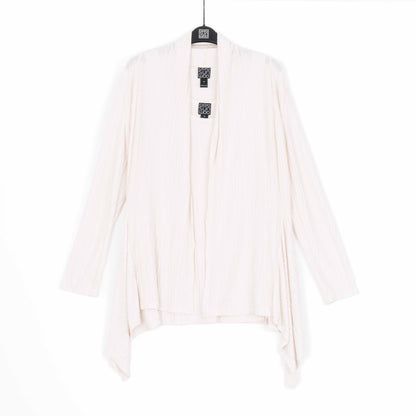 Soft Pleat Knit - Cardigan & Tank Twinset - Ivory - Final Sale! | Clara Sunwoo