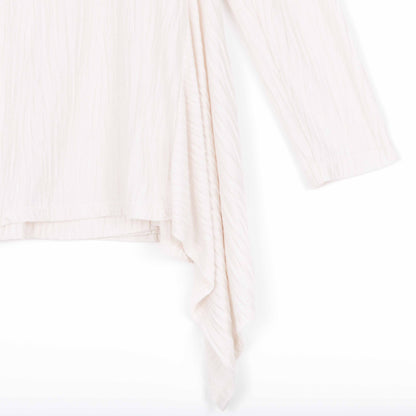 Soft Pleat Knit - Cardigan & Tank Twinset - Ivory - Final Sale! | Clara Sunwoo