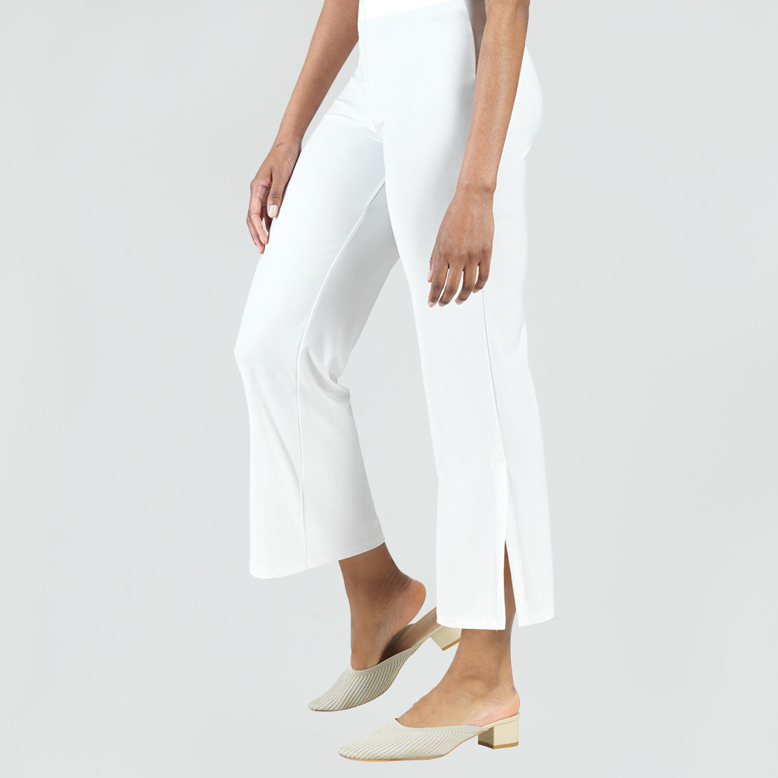 Signature Side Slit Ankle Pant - 4 Colors | Clara Sunwoo