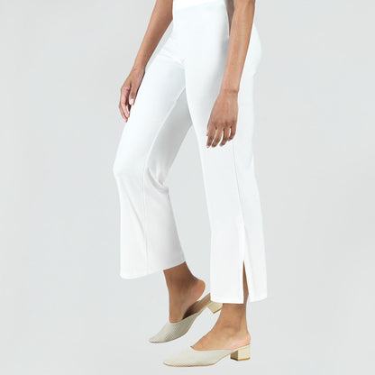 Signature Side Slit Ankle Pant - 4 Colors | Clara Sunwoo