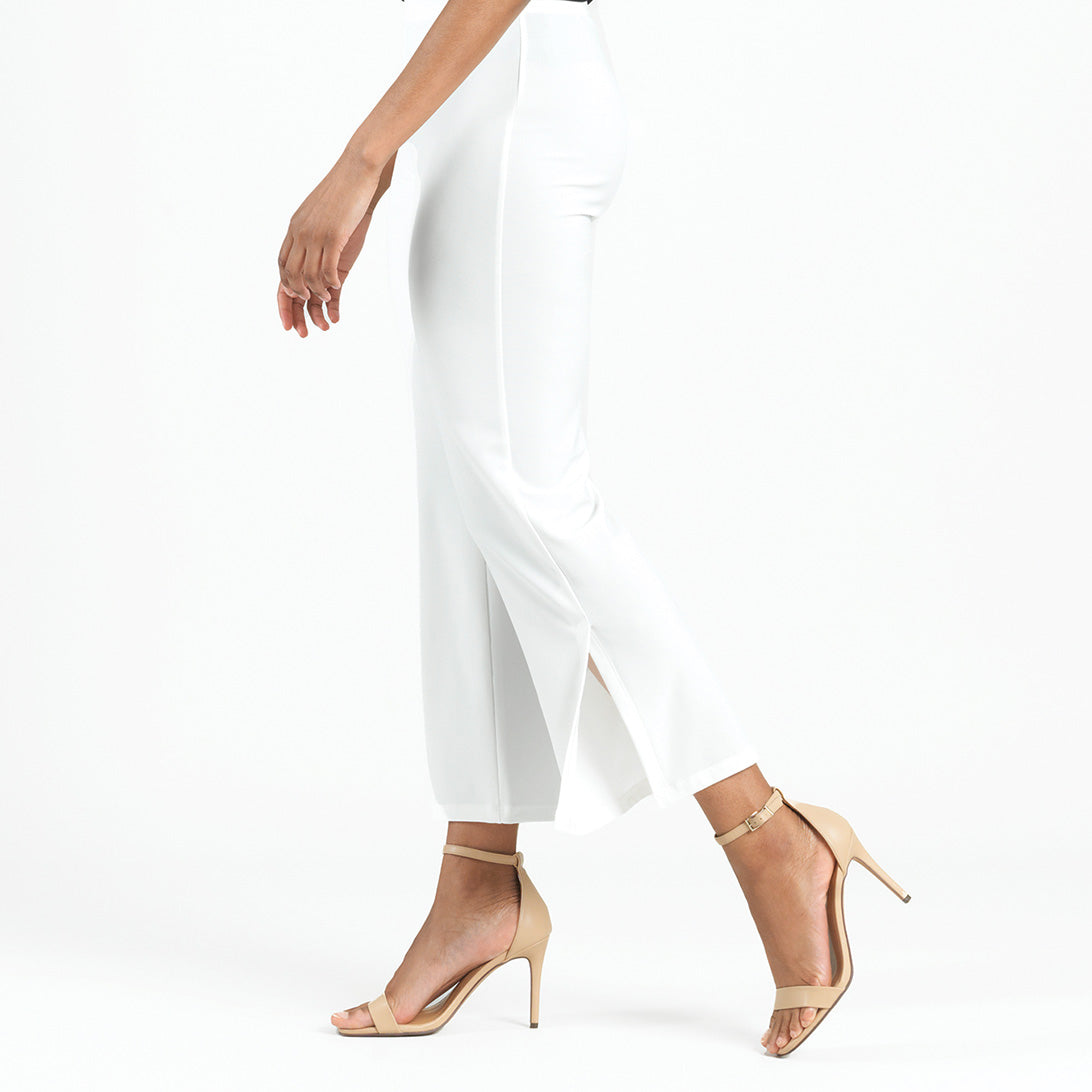Signature Side Slit Ankle Pant - 4 Colors | Clara Sunwoo