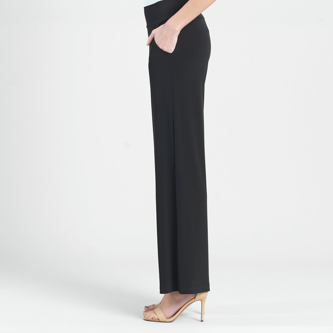 Signature Wide Leg Pocket Pant - Black | Clara Sunwoo