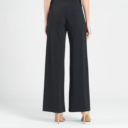 Signature Wide Leg Pocket Pant - Black | Clara Sunwoo