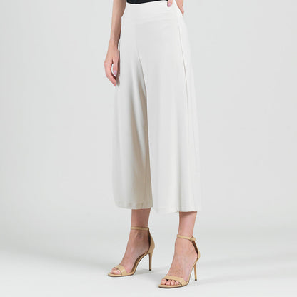 Signature Modern Gaucho Pant - Bone - Limited Sizes | Clara Sunwoo