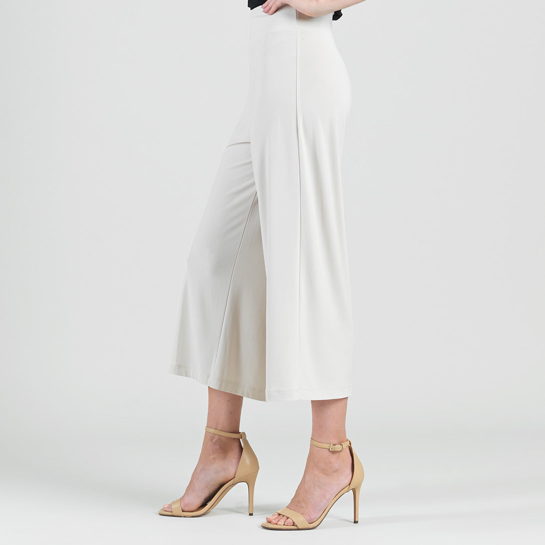 Signature Modern Gaucho Pant - Bone - Limited Sizes | Clara Sunwoo