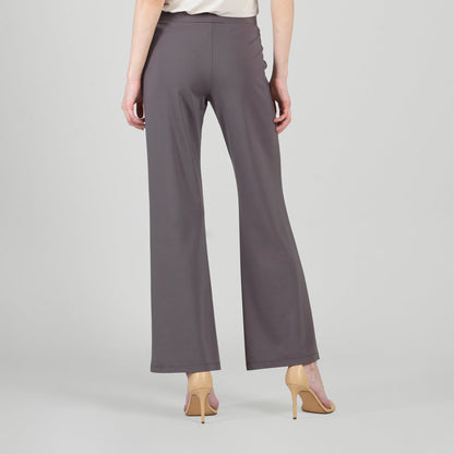 Rayon-Ponte Knit - Loose Leg Pocket Pant - Mocha - Limited Sizes | Clara Sunwoo