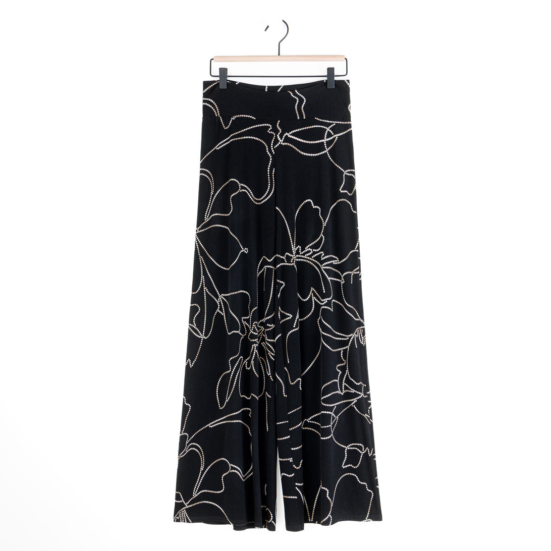 Signature Palazzo Pant - Floral Starlight | Clara Sunwoo