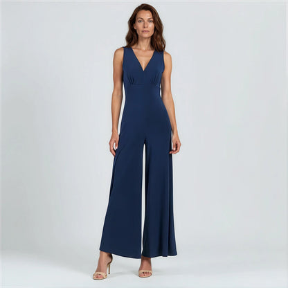 Signature Jumpsuit - Navy - Limited Sizes | Clara Sunwoo