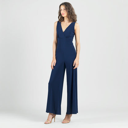 Signature Jumpsuit - Navy - Limited Sizes | Clara Sunwoo