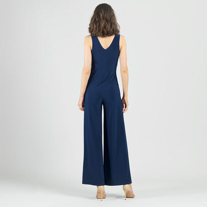 Signature Jumpsuit - Navy - Limited Sizes | Clara Sunwoo
