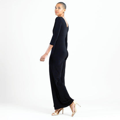 Signature 3/4 Sleeve Jumpsuit - Limited Sizes | Clara Sunwoo