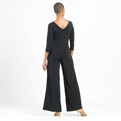 Signature 3/4 Sleeve Jumpsuit - Limited Sizes | Clara Sunwoo