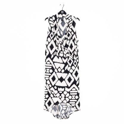 Crinkle Pleat Knit - Crossover Tulip Hem Dress - Aztec - Final Sale! | Clara Sunwoo